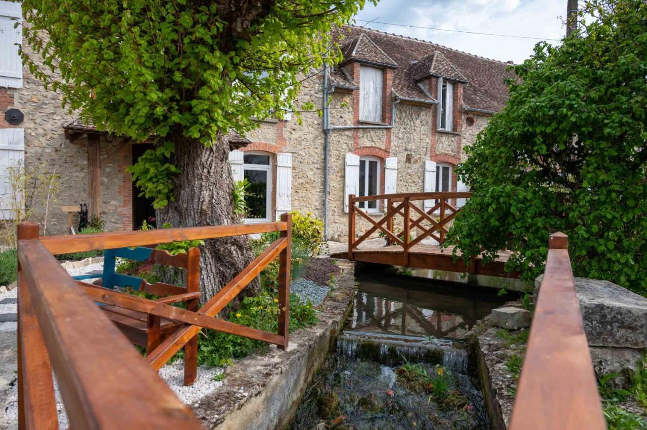 Le Moulin De Cutesson O Dela Du M Bed & Breakfast Villenauxe Luaran gambar